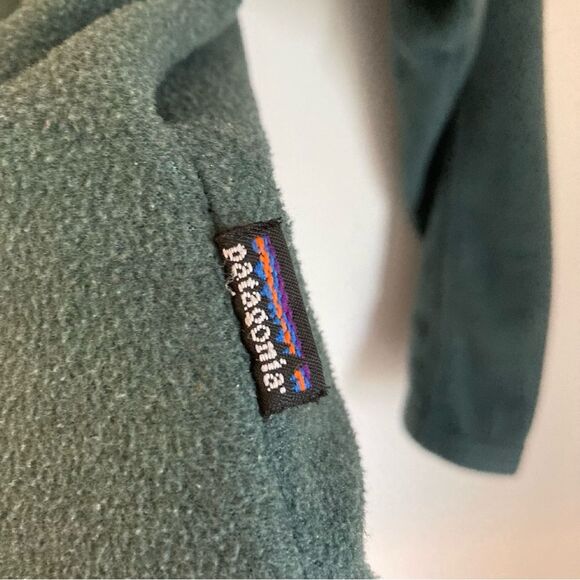 Patagonia Women’s Synchilla fleece quarter zip jacket made in USA size XS. - Picture 6 of 9